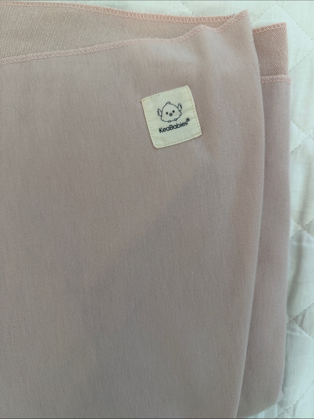KeaBabies Soft Blush Blanket/Wrap
